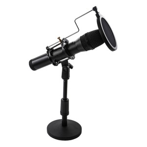 پایه میکروفون رومیزی پاپ فیلتر دار مدل PS-4